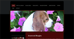 Desktop Screenshot of ironwoodbeagles.com