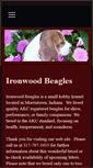 Mobile Screenshot of ironwoodbeagles.com